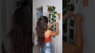 🧶 Suporte de Plantas em macrame  Tutorial completo aqui no canal Se inscreva para mais macrame [upl. by Eesyak]