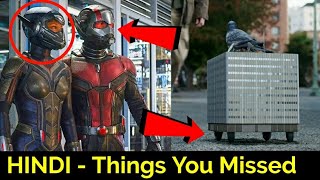 Ant Man And The Wasp Trailer Breakdown In HINDI Things You Missed  Ant Man amp Wasp Trailer In HINDI [upl. by Euphemiah]