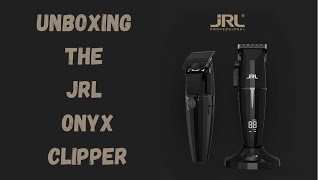 JRL Onyx unboxing UK [upl. by Ordisi484]