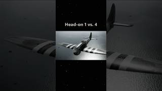 Hawker Tempest vs 4 x Bf 109 G6s  WW2 Air Combat Flight Sim [upl. by Cran698]