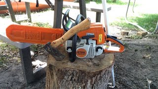 How To Troubleshoot and Tune Up a STIHL Chainsaw clip 1 [upl. by Gerri]