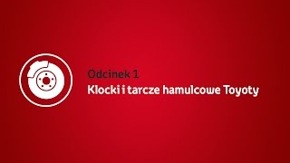 Oryginalne klocki i tarcze hamulcowe Toyoty [upl. by Japeth]