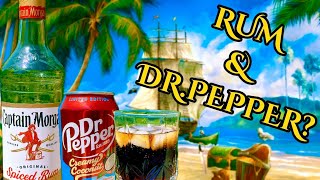 DRPEPPER CREAMY COCONUT WITH RUM  Taste Testing [upl. by Lehcnom]