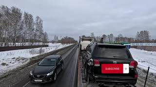 Дорога домой из Москвы в Новосибирск через Кемерово и Томск 2я часть снова сломался [upl. by Lolita]