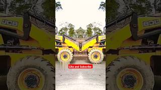 JCB NEW MIRROR EFFECT 💥🤔💥 jcb tractor automobile [upl. by Haymo]