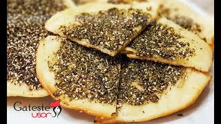 MANAKISH ZAATAR  Deliciu Libanez [upl. by Joni]