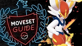 How to use CINDERACE Cinderacel Moveset Guide Pokemon Sword and Shield ⚔️🛡️ [upl. by Elyl406]