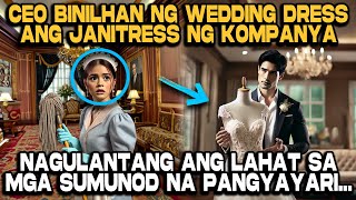 CEO biglang Binilhan ng Wedding Dress ang Janitress ng Kompanya Hanggang sa [upl. by Kong381]