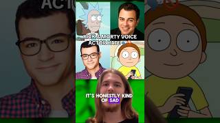 RICK amp MORTY VOICE ACTORS HATE…😬🎬 rickandmorty adultswim ricksanchez justinroiland shorts [upl. by Sukey]