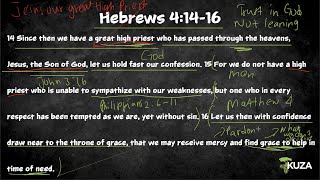 Soma  Hebrews 41416  Jesus our Great High Priest [upl. by Mercado]