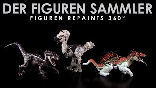 Der Figuren Sammler  3 Lanard Toys ® Figuren Repaints 360° [upl. by Isoais717]