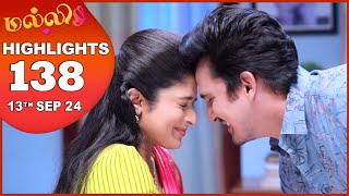 Malli Serial  EP 138 Highlights  13th Sep 2024  Nikitha  Vijay  Saregama TV Shows Tamil [upl. by Aillil]