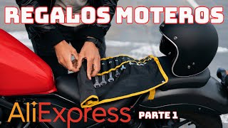 50 REGALOS MOTEROS de ALIEXPRESS 2024 [upl. by Nnyla]