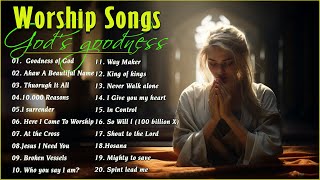 Top 100 Worship Songs 2023 Playlist LYRICS 🙏 Top Christian Songs 2023 🙏 Praise and Worship Songs [upl. by Anasxor]