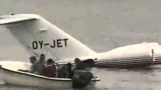 Cessna Citation Jet Goes Swimming  With commentary [upl. by Euqinay564]