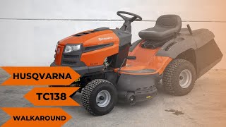 2019 Husqvarna TC138 Lawnmower at Clarkes of Cavan [upl. by Phillips958]