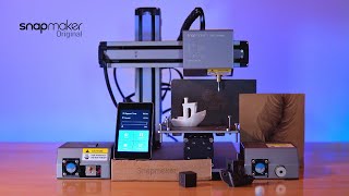 Snapmaker 3in1 3D Printer  Laser  CNC  Unbox amp Setup [upl. by Reginnej618]