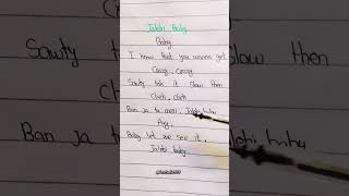 Jalebi baby song lyrics remix dj dance lyrics jalebibaby shorts viral [upl. by Ludewig458]