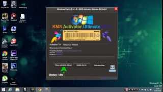 How to activate your windows 7 8 81 KMS Activator [upl. by Novahc815]