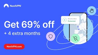 NordVPN promo is here Get 69 off  4 extra months 🎁 [upl. by Ennayelhsa]