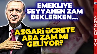 Emekliye Seyyanen Zam Beklerken Asgari Ücrete Temmuz Zammı Gelişmesi İşte Rakam [upl. by Delly]