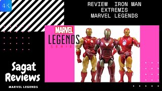 Review Iron Man Extremis Marvel Legends PT BR [upl. by Marozik]