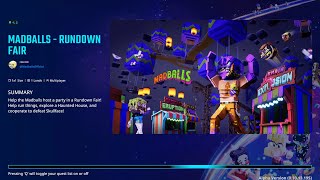 MADBALLS Rundown Fair  Quests 2021 EP 6364 Walkthrough Gameplay The Sandbox Alpha Season 4 [upl. by Gaige]