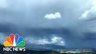 First Snowstorm In Decades Hits Los Angeles  NBC News [upl. by Archibold]