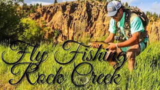 FLY FISHING ROCK CREEK  Montana Fly Fishing [upl. by Arotahs]