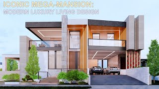 MEGAMANSION Touring ICONIC Modern Architecture Inspired by MODERN LUXURY LIVING DESIGN [upl. by Siri]