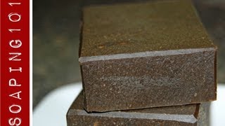 How to Make Pine Tar Soap eczema  psoriasis  Soaping101 [upl. by Nivlad]