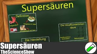 Supersäuren  Hexafluorantimonsäure  Chemie TheScienceShow [upl. by Mickie]