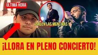 🔴 CHRISTIAN NODAL DESANIMADO Y AVERGONZADO LLORA EN CONCIERTO quotLA PEOR NOCHE DE SU CARRERAquot 😱 [upl. by Irrol779]