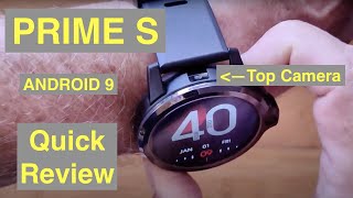 KOSPET PRIME S Budget Android 9 Top Dual Cameras SpO2 Reading New Tech Smartwatch Quick Overview [upl. by Sherard724]