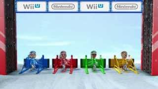 Wii Party U Minigame Showcase  Snow Shredders [upl. by Shakti]