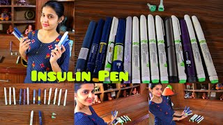 Demo for Insulin Pen Hindi  Toujeo Lantus Humalog  Correct Way To Inject [upl. by Buehler]