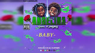 Gasper Ft Janyboy0  ANGELINA Official Lyrics video [upl. by Ainotna]