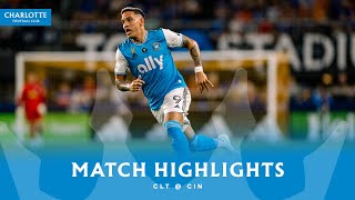 HIGHLIGHTS FC Cincinnati vs Charlotte FC [upl. by Enawyd982]