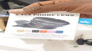 How to use 045x phone lens Smartphone Lens 045X Review [upl. by Acinahs]