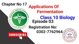 Applications Of Fermentation Class 10 Biology  Sindh Board Biology lectures  Live03027762964 [upl. by Oinotnas580]