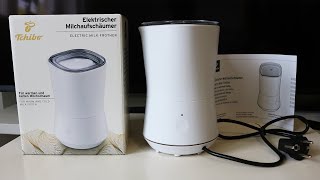 Tchibo Electric Milk Frother  Unboxing Test amp Cleaning [upl. by Scherle565]