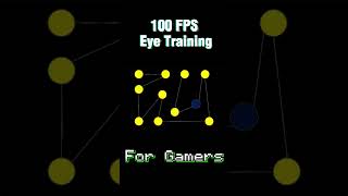 1000 FPS eye Training For Gamers gaming training shorts viral trending freefire pubg cod [upl. by Yrffoeg]