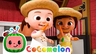 Yes Yes Vegetables 🥕 Sing Along with Nina  CoComelon Nursery Rhymes amp Kids Songs [upl. by Amre995]