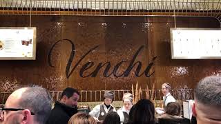 World Famous Venchi Chocolate in Rome Italy [upl. by Gardia]