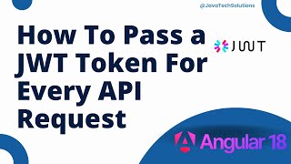 How to Pass JWT Token in Every Angular API Request 2024 [upl. by Ytteb]