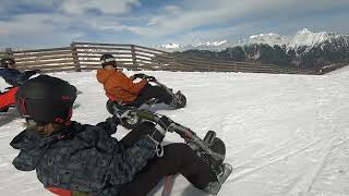 Serre Chevalier Snow Karting [upl. by Hernandez]