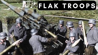 Flaktruppen – German AntiAircraft Units used against Allied Tanks amp Planes ’39  ‘45 [upl. by Yedarb]