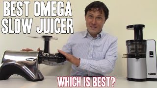 Best Omega Slow Juicer  Top 2 Juicers Compared amp Reviewed [upl. by Kasey]