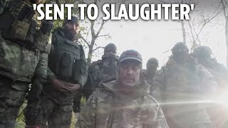 We are being sent to slaughter Russian soldiers REFUSE Putins orders to be cannon fodder [upl. by Notlih]