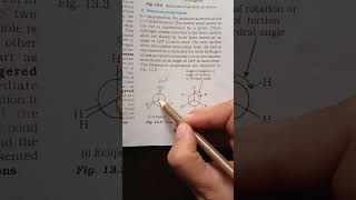 Dihedral angle  Newman projection  Hydrocarbons class11chemistry neet [upl. by Eugeniusz]